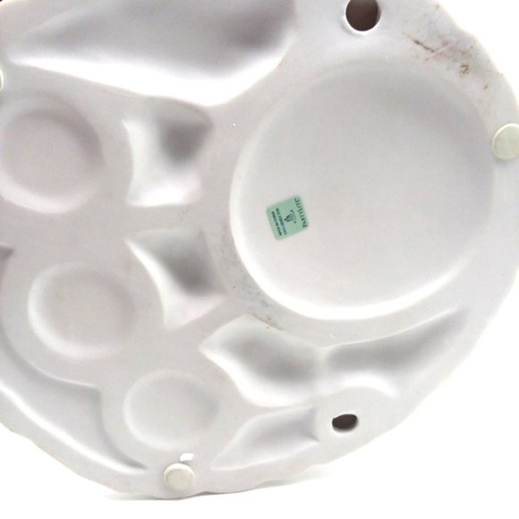 Partylite Snowbell Tealight Candle Holder P7650 Ceramic Snowmen Pillar w/ Box - Picture 6 of 10